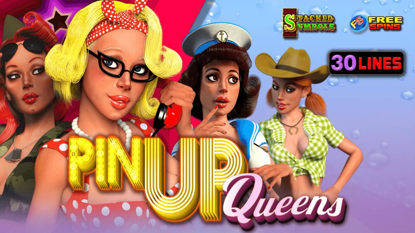 Pin-Up Queens Slot Cover